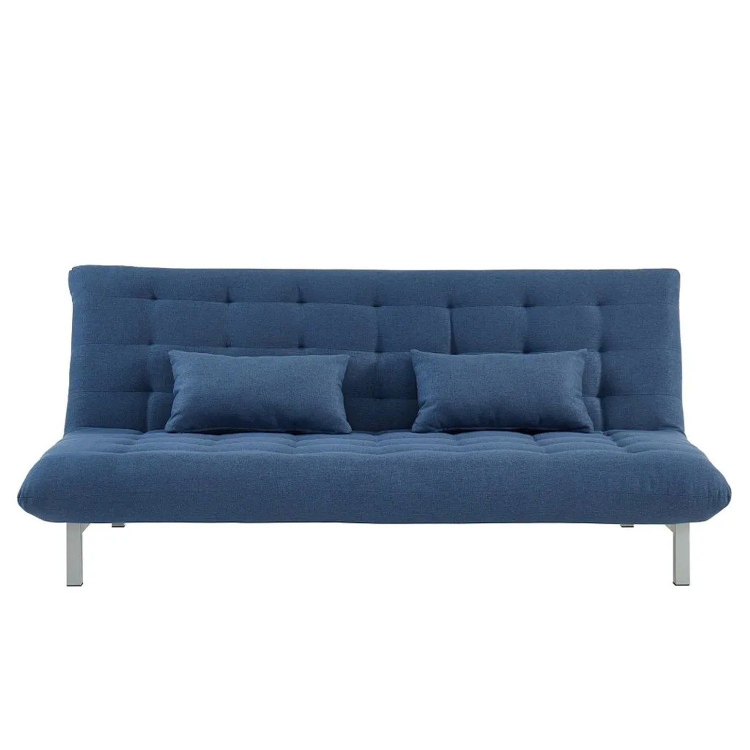 Vente-unique Schlafsofa Hornet Blau 190 cm