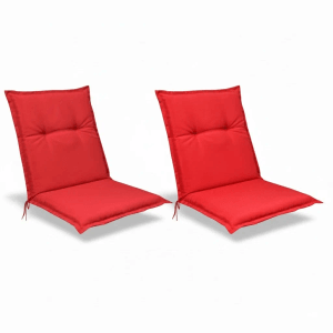 Beautissu Base NL Niederlehner 100x50x6cm Rot 2tlg