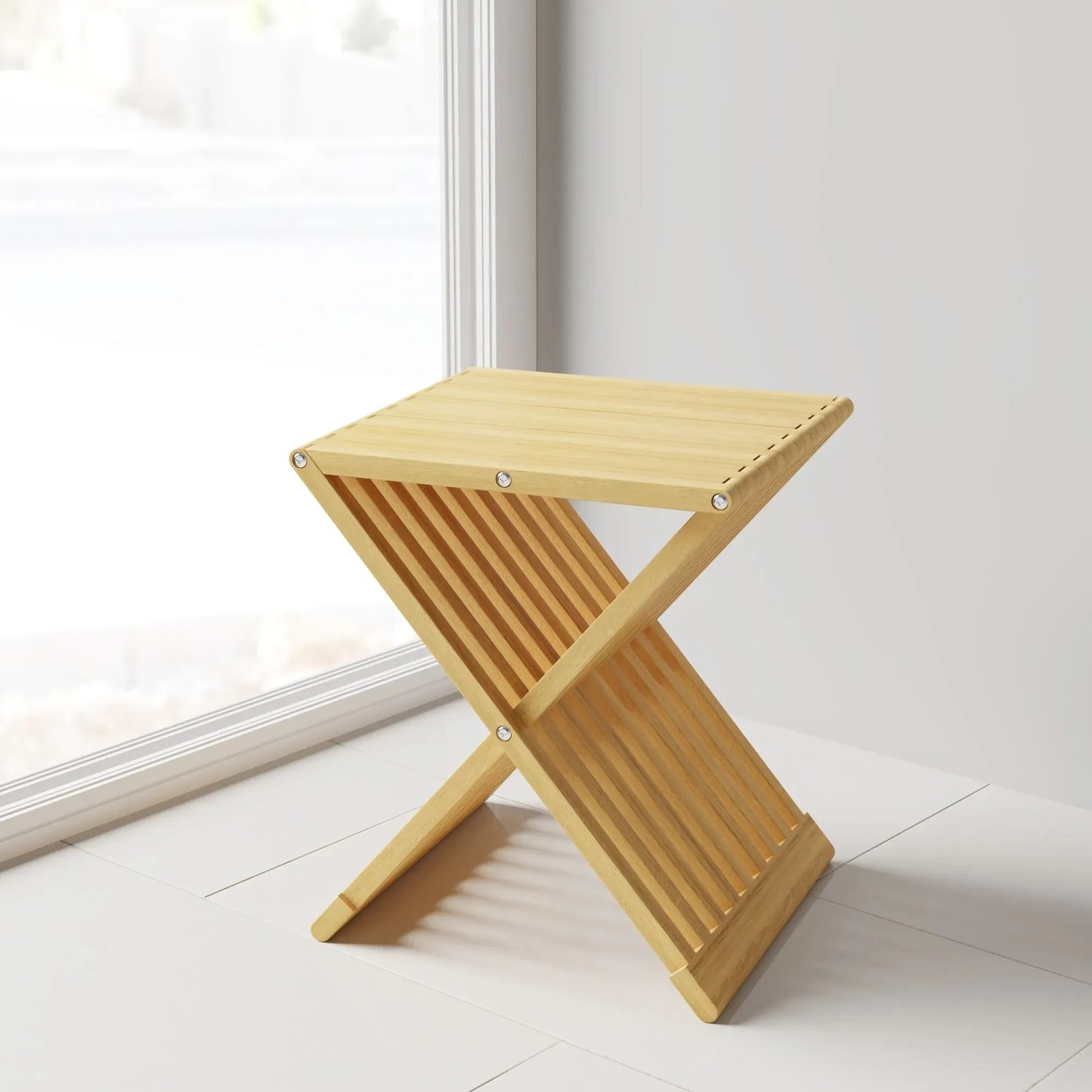 Schulte Klapphocker Bambus FSC fr Bad kaufen bei OBI