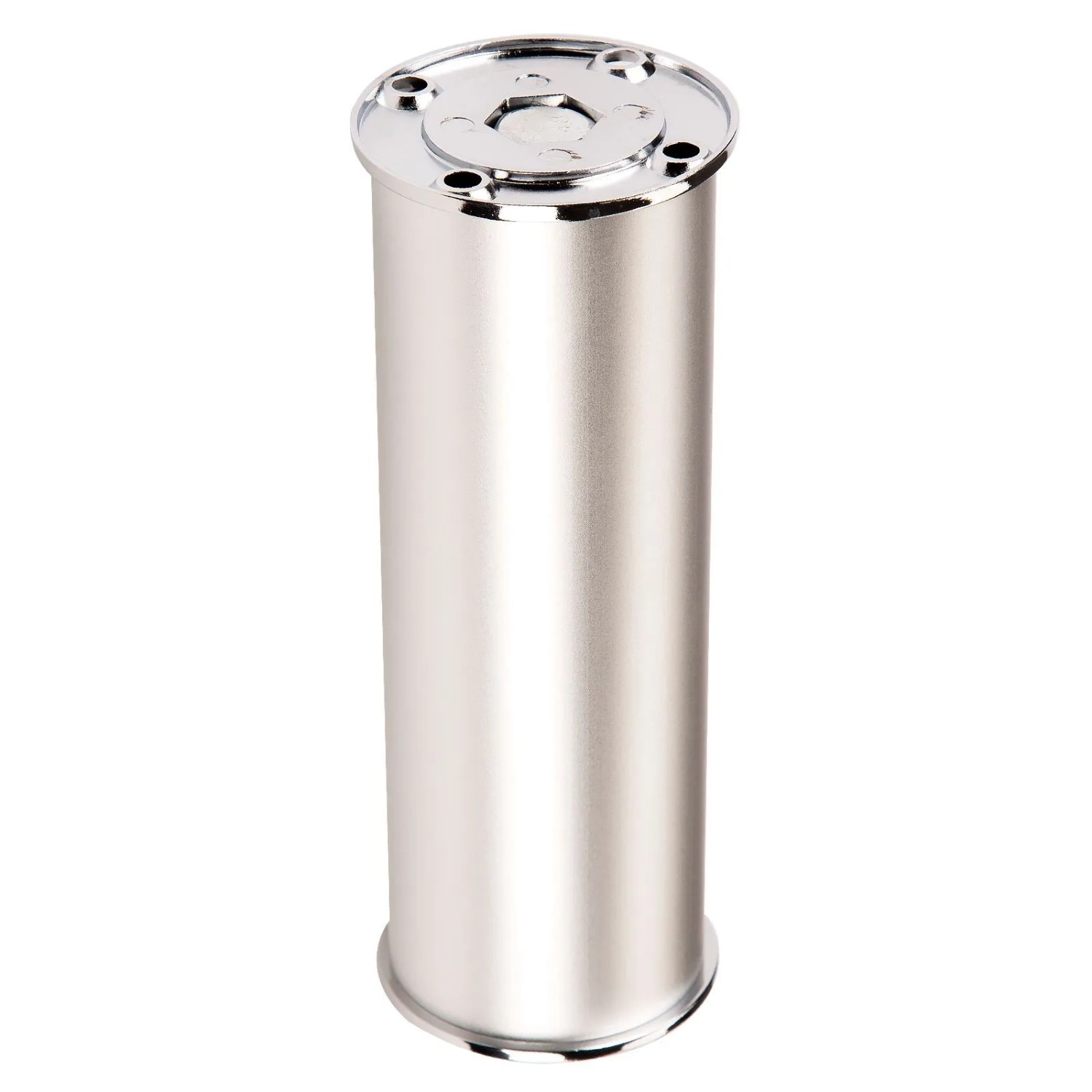 SOTECH Möbelfuß RADO Ø50 mm Höhe 200 mm Aluoptik Chrom Poliert