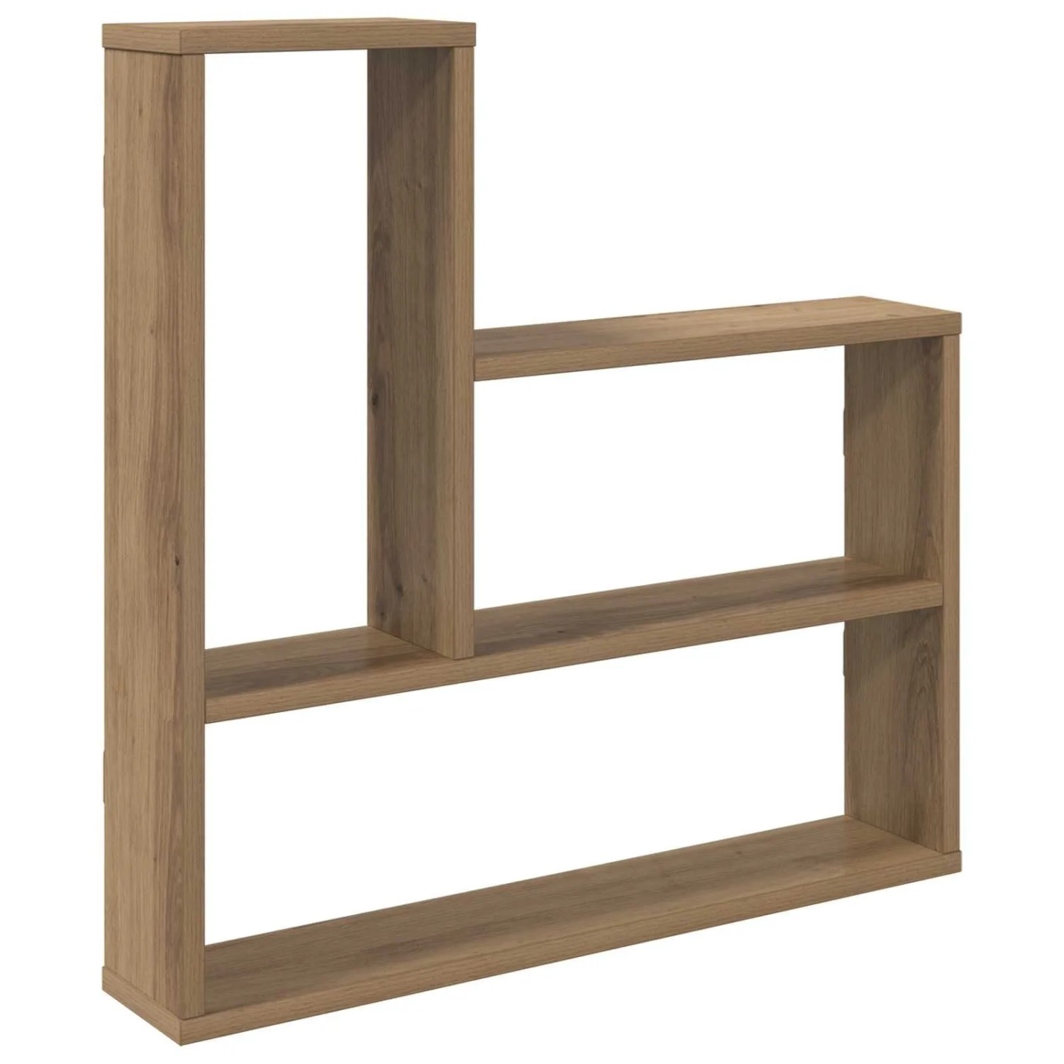 vidaXL Wandregal Artisan-Eiche 60 x 11 x 60 cm Holzwerkstoff 8012171