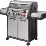 Enders Gasgrill Monroe Pro 4 SIK Turbo mit 4 Brennern, Seitenkocher und Unterschrank.