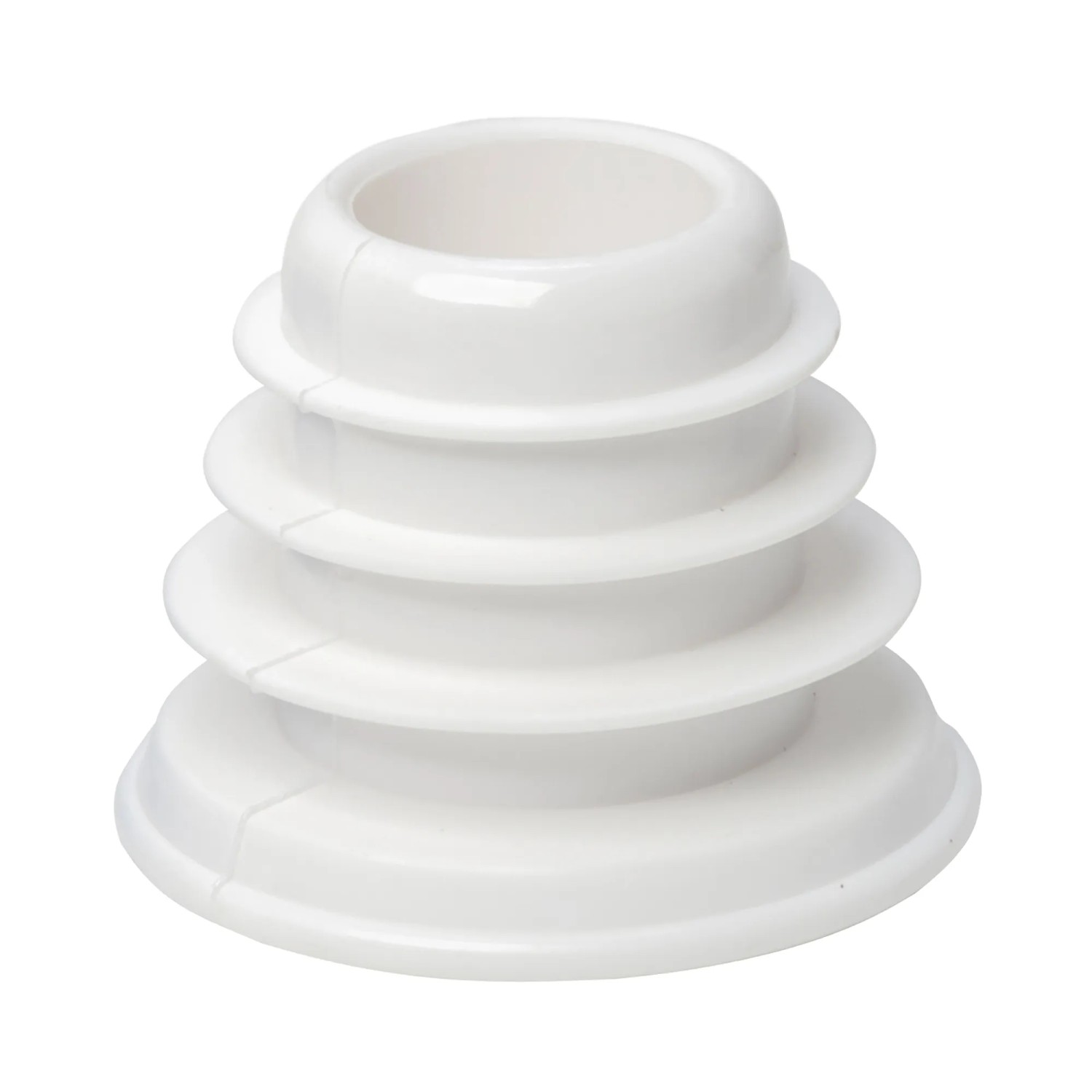 Weißer Adapter für Gre Automatik-Poolreiniger Professional Vac, Zubehör für Poolsauger.