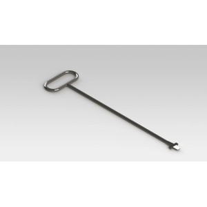 ACO Rosthaken aus verzinktem Stahl zum einfachen Anheben von Rinnenabdeckungen.