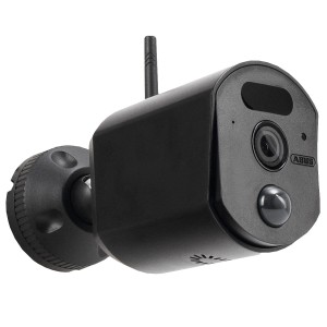 Schwarze Abus EasyLook PPDF17520 Zusatzkamera für zuverlässige Videoüberwachung.
