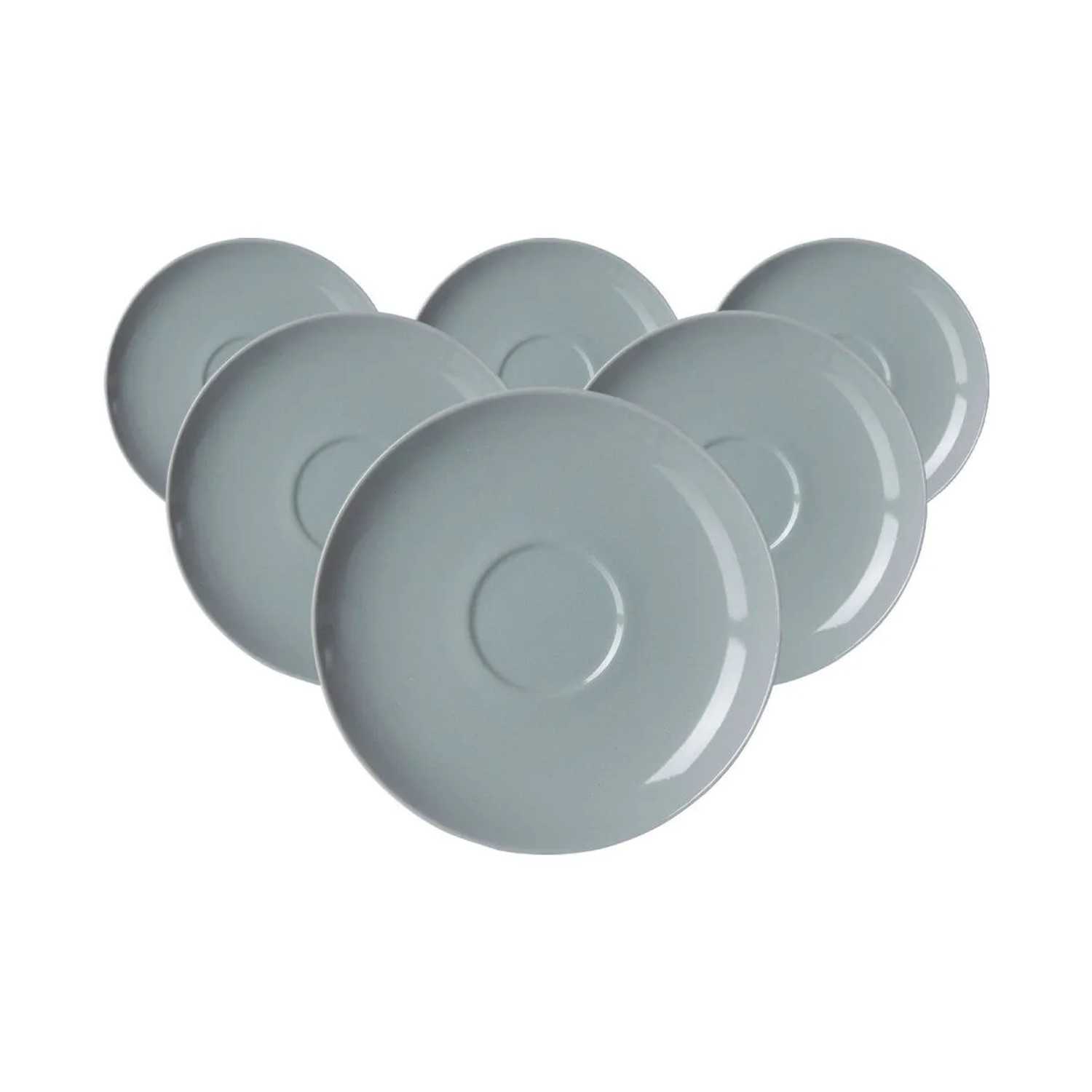 Ritzenhoff & Breker Suomi Kaffeeuntertasse 15 cm 6er Set Blau