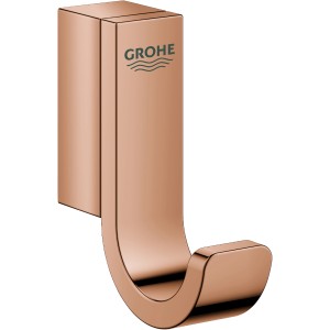 Grohe Selection Bademantelhaken in Warm Sunset. Metall, einfache Montage, kratzfeste Oberfläche.