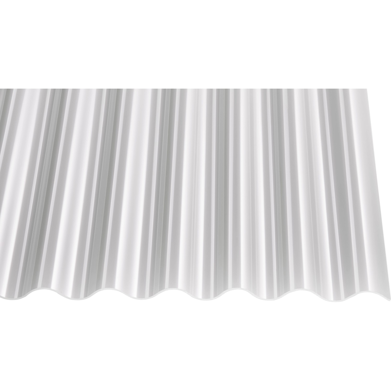 Profilplatte Acryl Sinus 76/18 sz sunstop Opal 2000 mm x 1045 mm