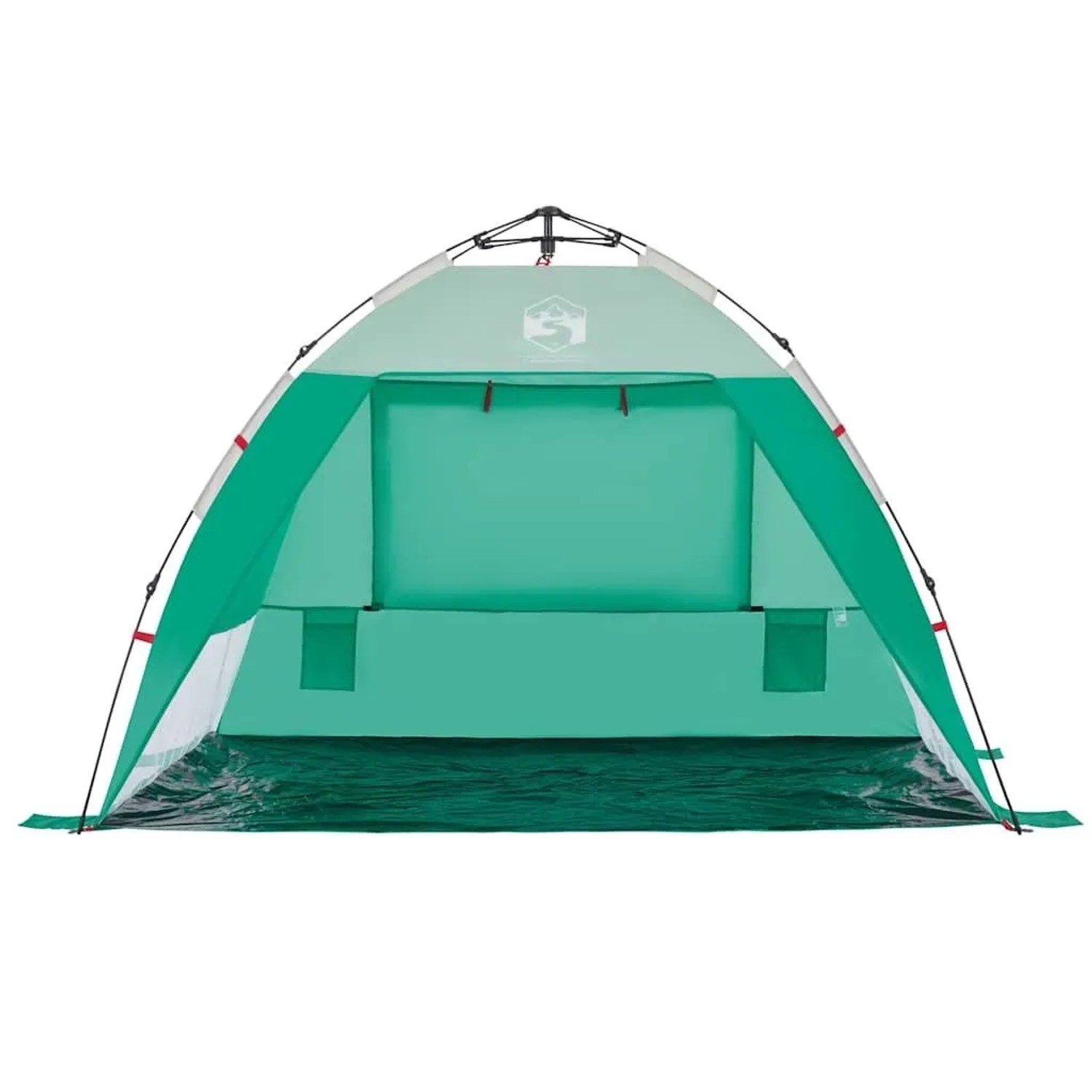 vidaXL Strandzelt 2 Personen Seegrün Quick Release Wasserdicht 4005300_5