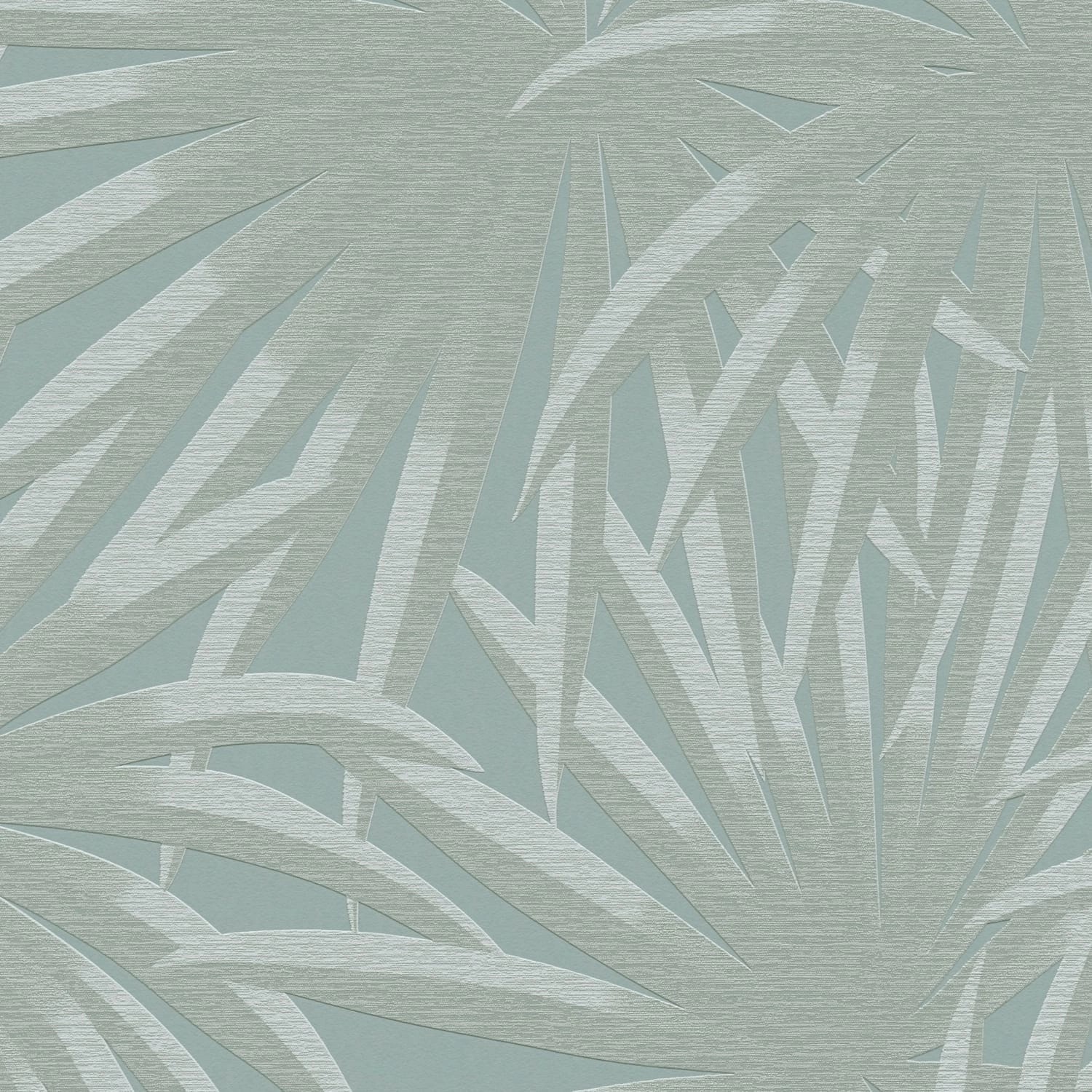 PROFHOME 393384-GU Natur Tapete Floral Matt Blau mint 0,53 m x 10,05 m 5,33 günstig online kaufen