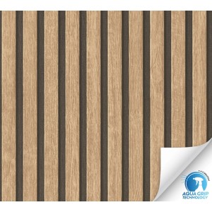 AS-Creation Vliestapete Holzpaneel in Braun mit Holzmaserung für Wandgestaltung.