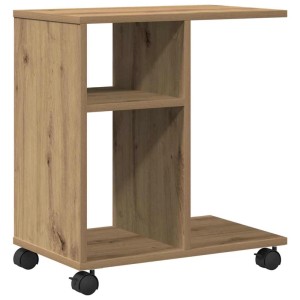 vidaXL Beistelltisch Eiche handwerklich 50 x 30 x 55 cm Holzwerkstoff 869145