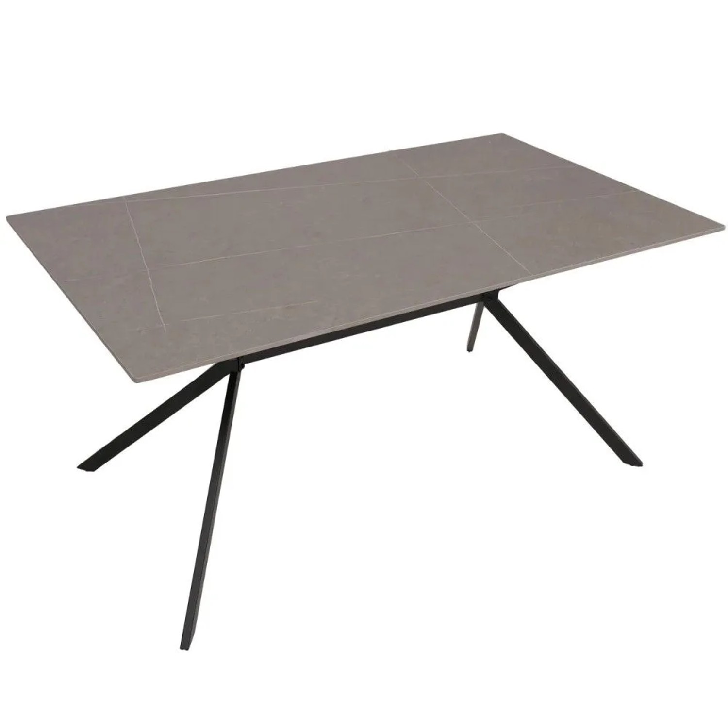 MCW Esszimmertisch O58 Grau 160cm