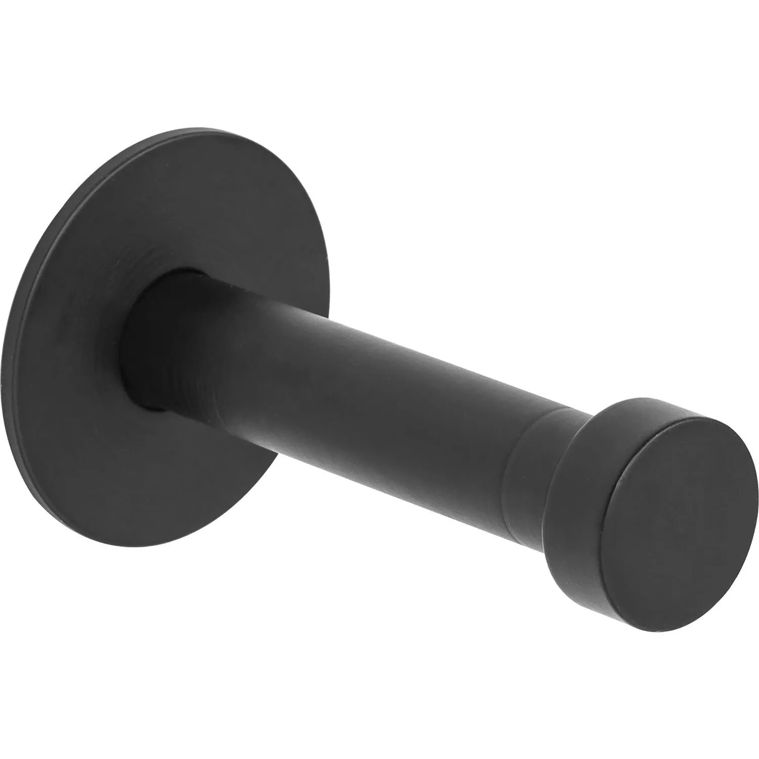 Alles im Griff Wandhaken Pirwa 1 Tiefe 52 mm Stahl Schwarz Matt