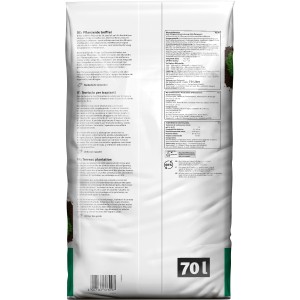 Sack Pflanzerde torffrei, 70 Liter, geeignet für Hecken, Stauden und Büsche.