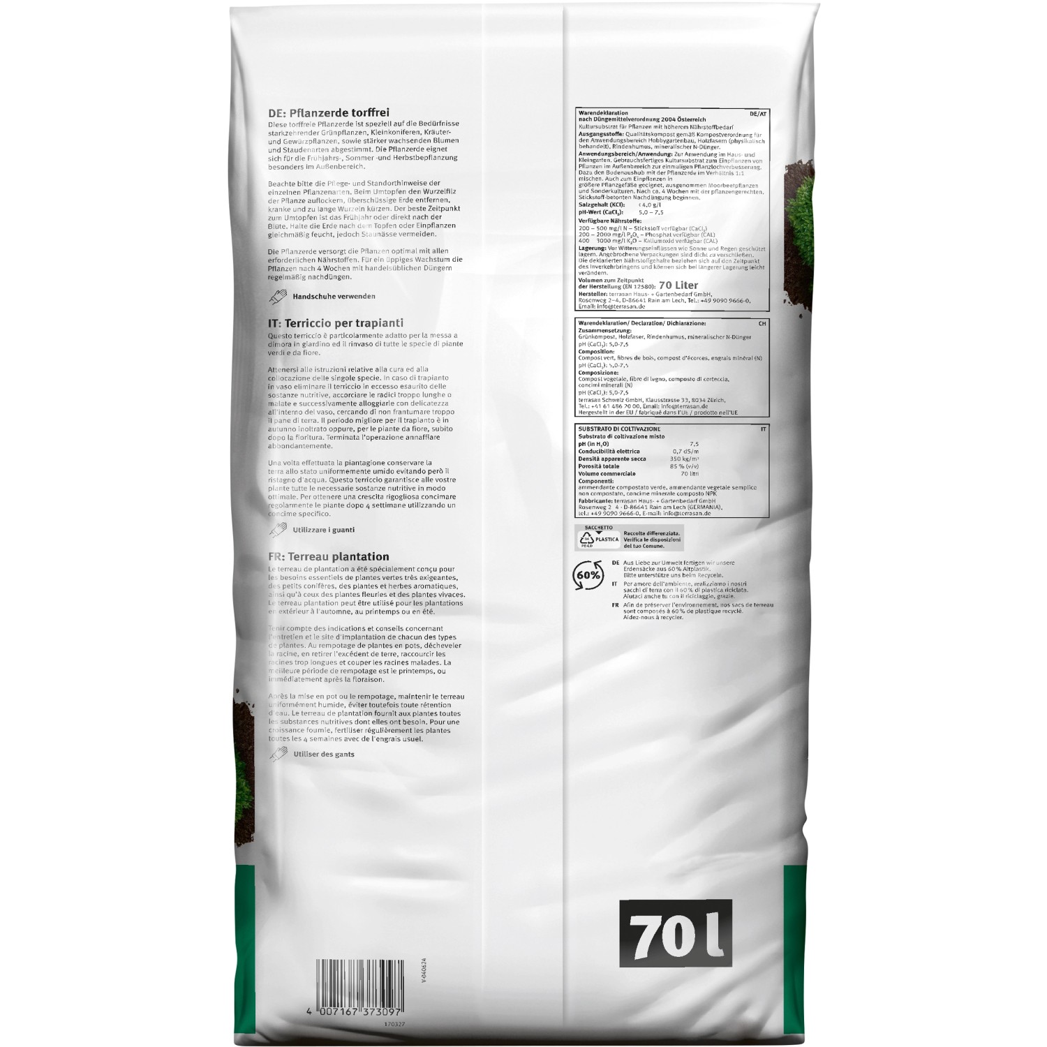 Pflanzerde torffrei 70 l kaufen bei OBI