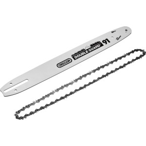 Sägekettenschwert mit Kette für LUX-TOOLS Akku-Kettensäge A-KS-2x20/405.