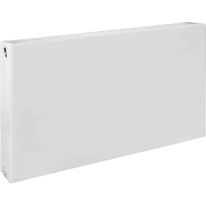 Weißer Heizkörper, 60x100 cm, Type 22. Ideal für Wohnräume, Bad oder Büro.