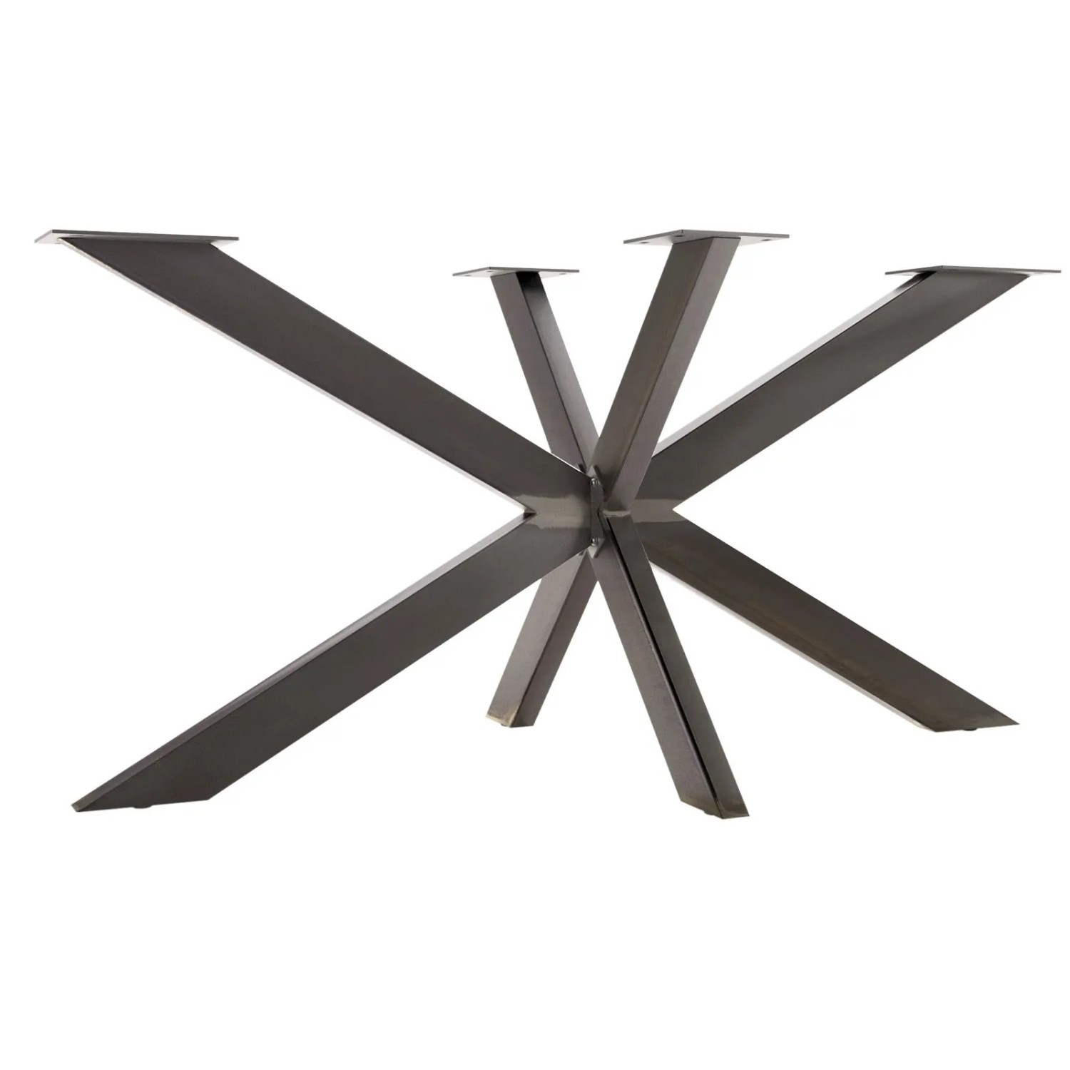 SOTECH SPIDER KD Tischgestell 1500 x 780 x 710 mm Rohstahl Klar Lackiert Pulverbeschichtet Belastbar Bis 250 kg