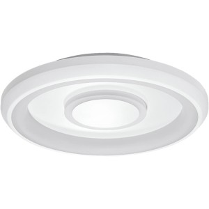 Weiße, runde Ledvance Smart+ WiFi Deckenleuchte Orbis Stea, 48,5 cm, mit tunable white Funktion.