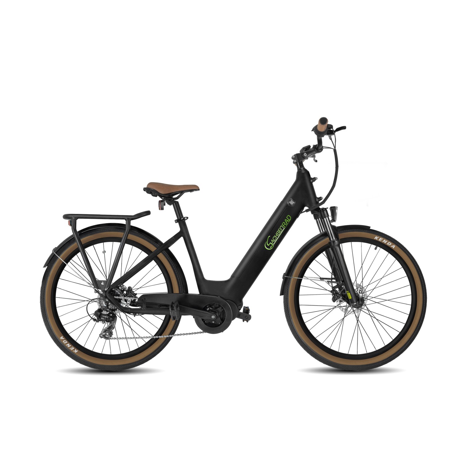 SachsenRad E-Citybike C5 Centro 27,5 Zoll mit Diebstahlsicherung