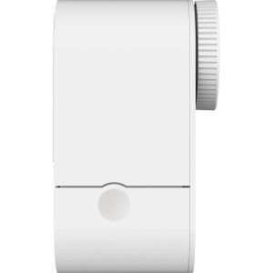 Abus Türschlossantrieb Loxeris One CFA4100 in Weiß, Seitenansicht.
