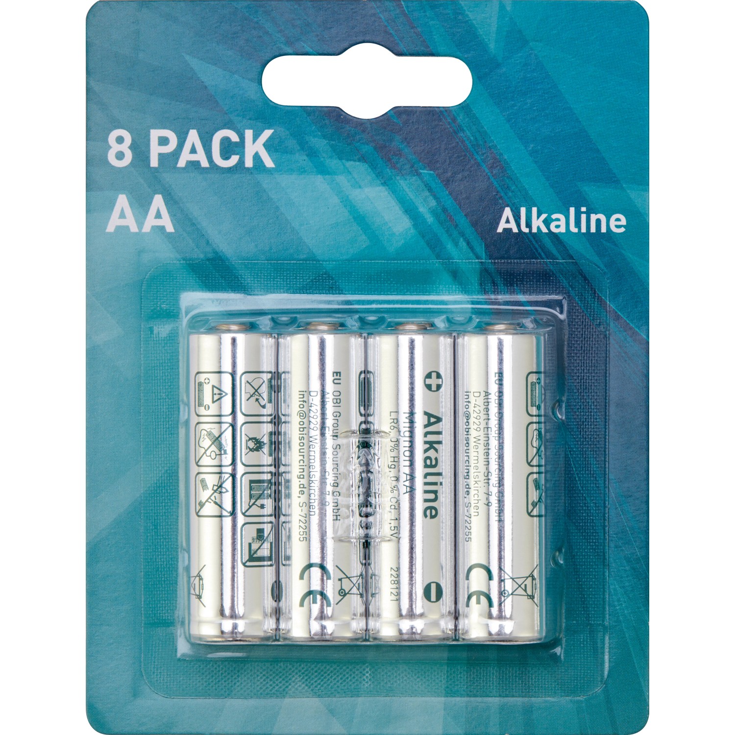 Batterien Mignon AA Alkaline 8 Stück