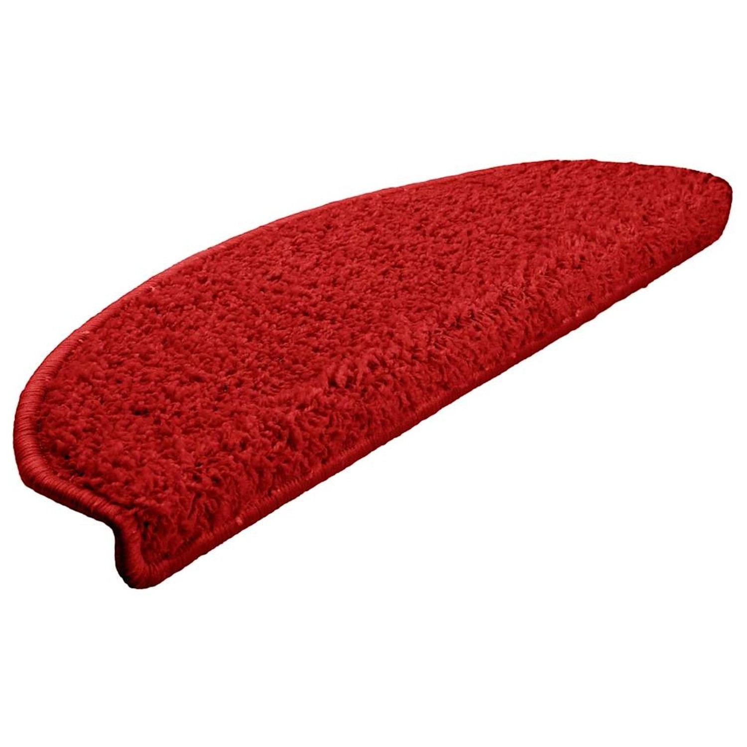 vidaXL Stufenmatten 15 Stk 65x21x4 cm Rot Halbrund Groß 133907 günstig online kaufen