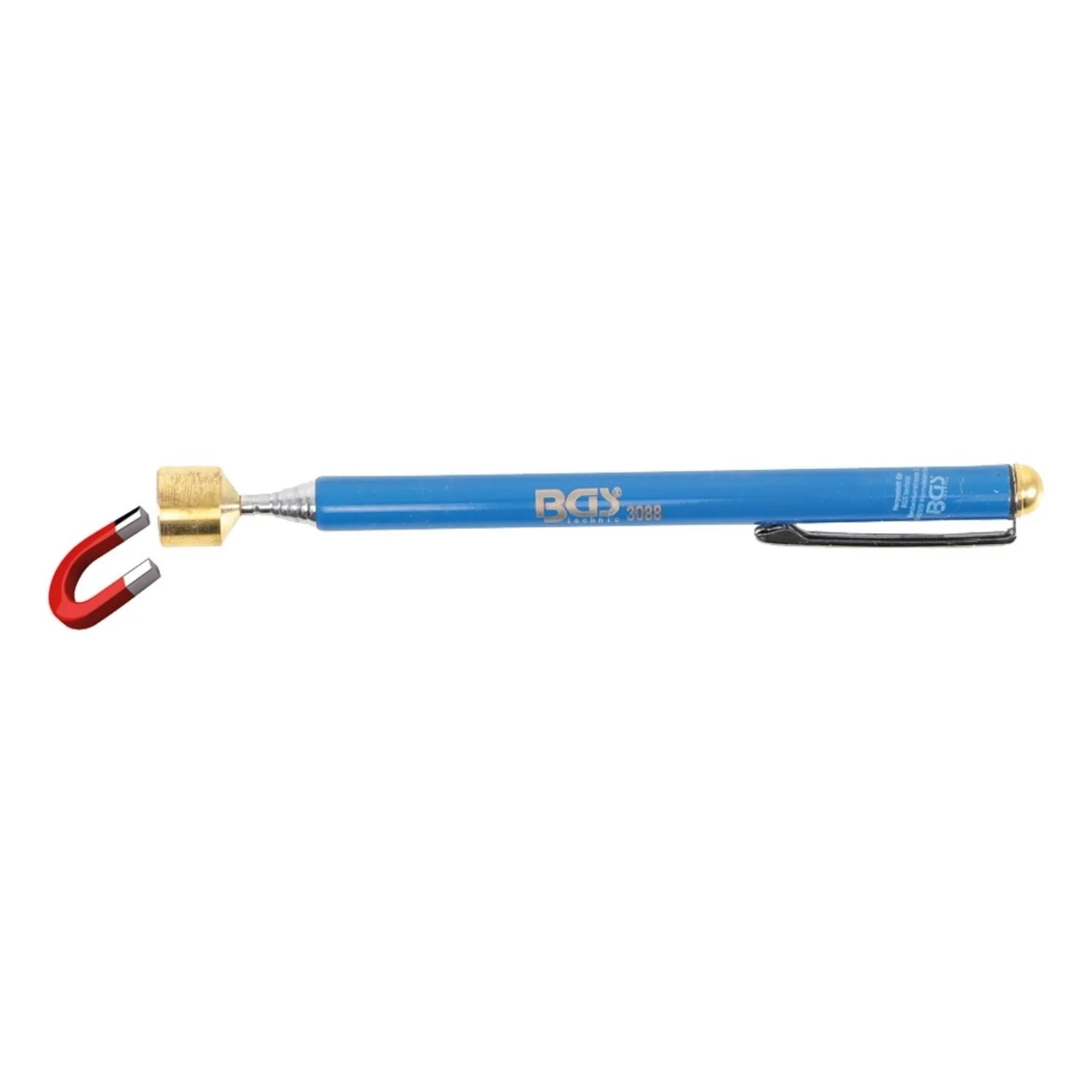 BGS Teleskop Magnetheber 630 Mm Zugkraft 2 2 Kg 3088