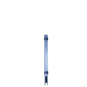 Doppelstabzaun Pfostenverlängerung, Zink, 40 cm, für Zaunbau.