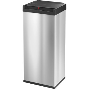 Hailo Mülleimer Big-Box Swing XL, 52 l, Edelstahl mit Schwingdeckel.