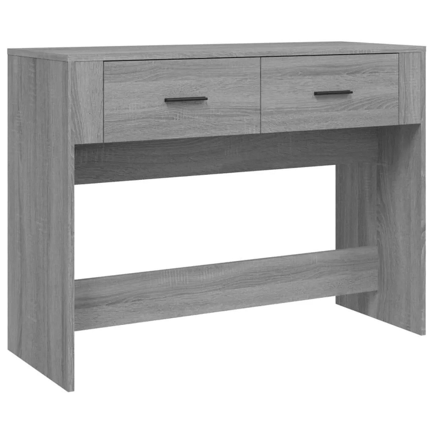 vidaXL Konsolentisch Grau Sonoma 100x39x75 cm Holzwerkstoff 816782