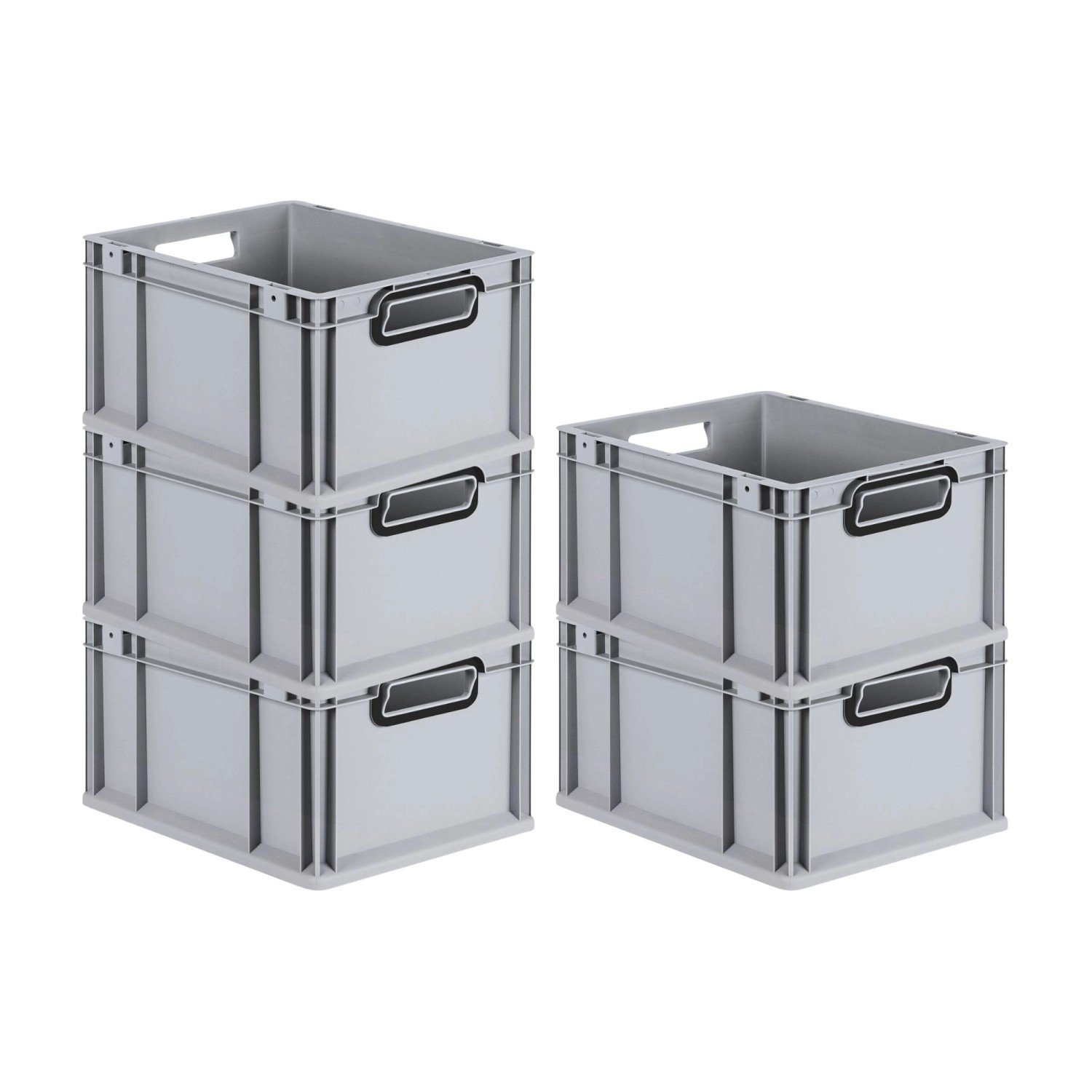 PROREGAL SparSet 5x Eurobox Nextgen Color HxBxT 22x30x40cm 20 Liter Griffe günstig online kaufen