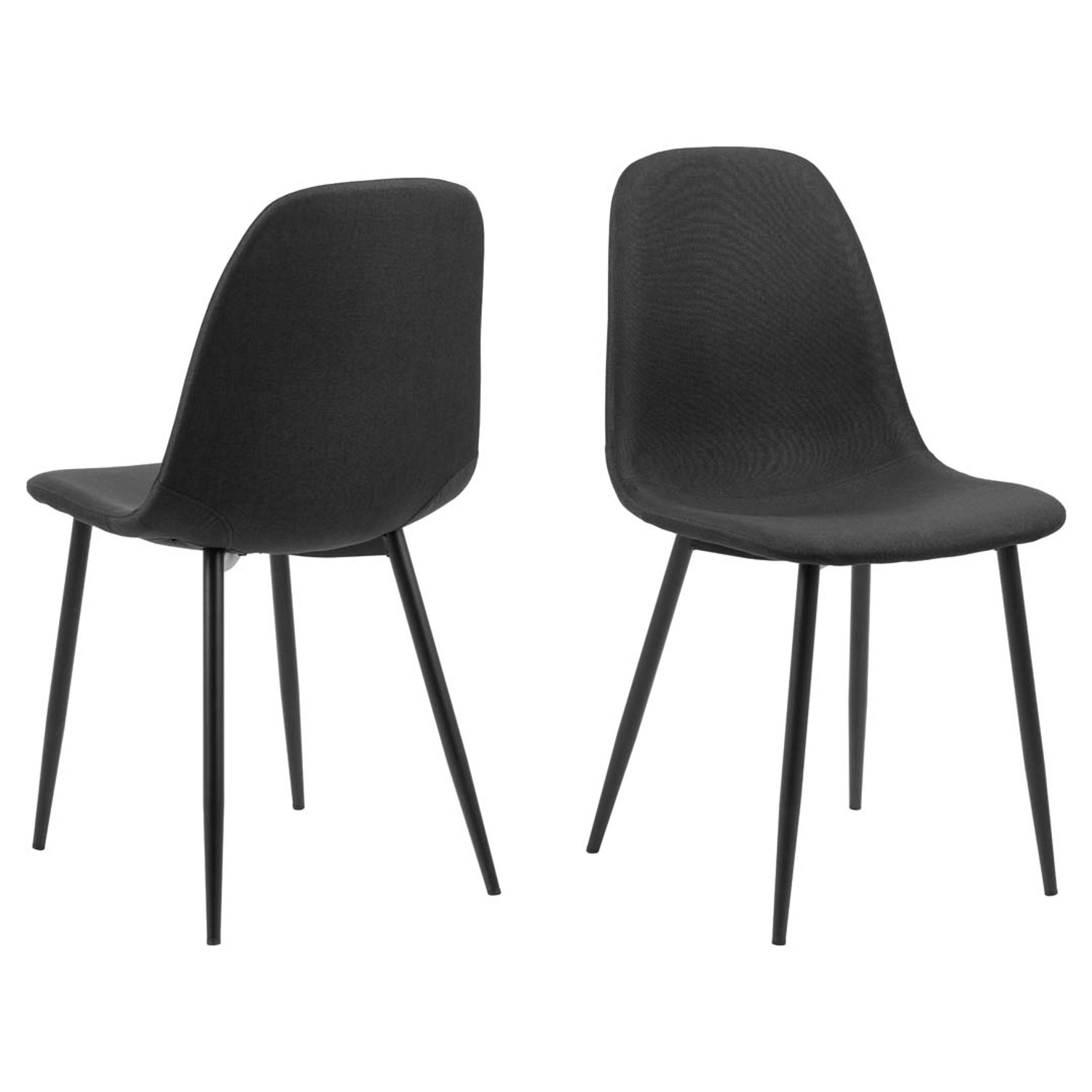 ebuy24 Celia Esszimmerstuhl Schwarz günstig online kaufen