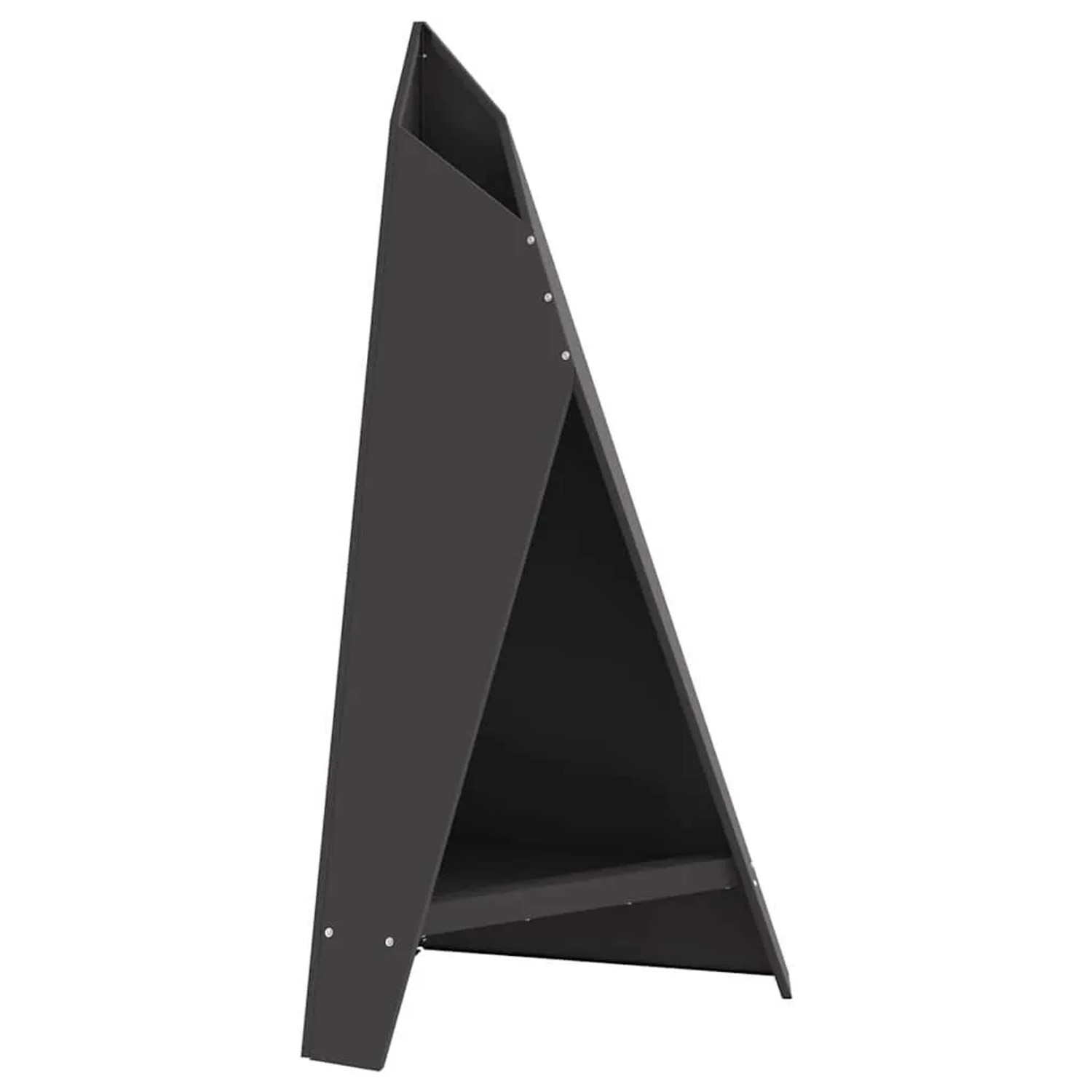 vidaXL Feuerstelle Schwarz 58 x 40 x 100 cm Stahl 858916