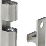 Hettich Kugelschnäpper, vernickeltes Messing, 60mm, für Möbelausstattung.