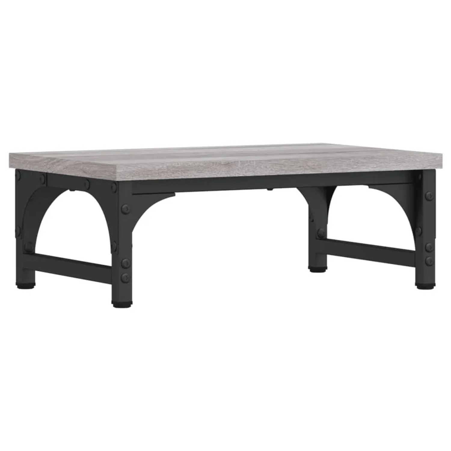 vidaXL Monitorständer Grau Sonoma 37x23x14 cm Holzwerkstoff 833998