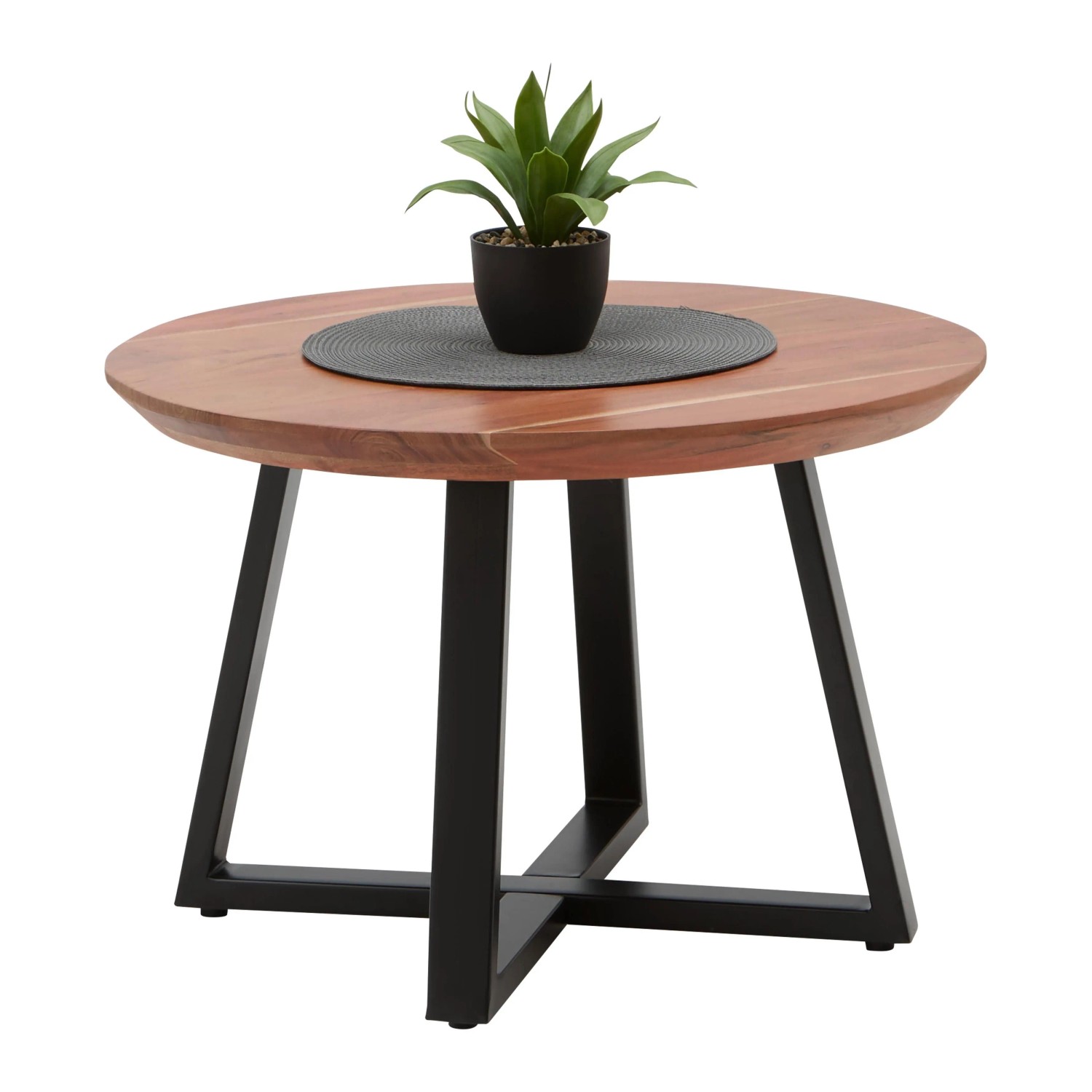 Zandiara Couchtisch Safaga in Schwarz/Natur