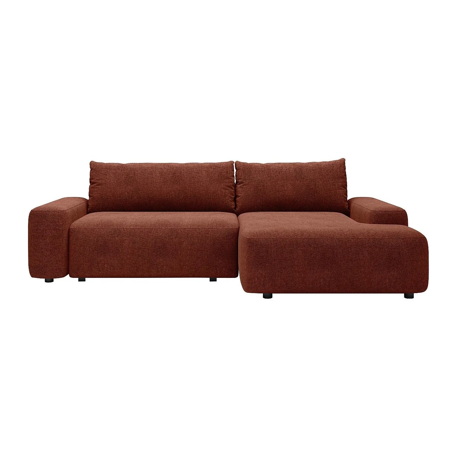 Vente-unique Schlafsofa Daviso Terracotta 264 cm