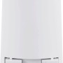 Weißer, zylindrischer Homematic IP Lichtsensor für außen mit Montagevorrichtung. Ideal für Smart Home.