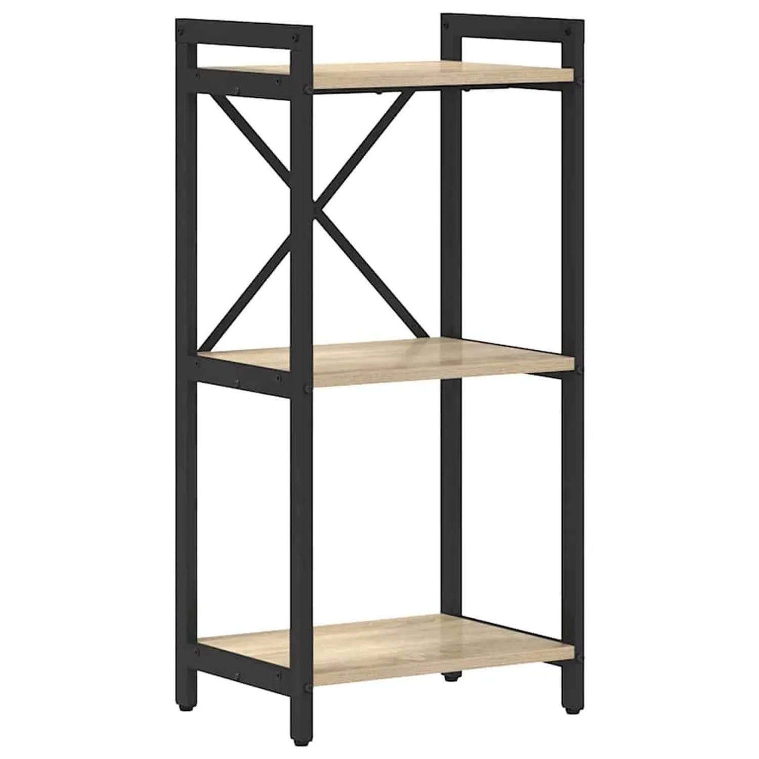 vidaXL Bücherregal Sonoma-Eiche 40 x 30 x 85 cm Holzwerkstoff 868366 günstig online kaufen