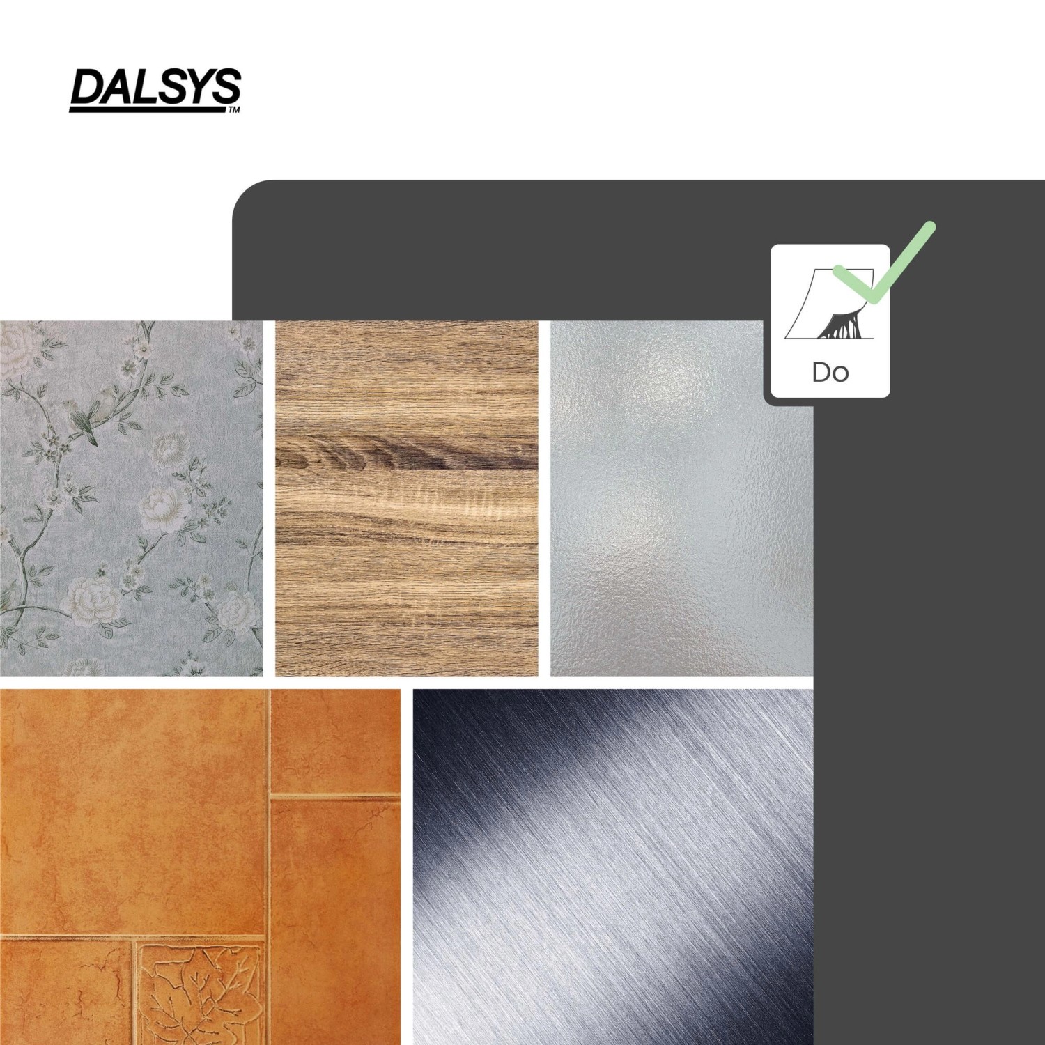 Dalsys Selbstklebende Fliesen 1m² 11 Stück Stein- Marmoroptik Sand Silber_5