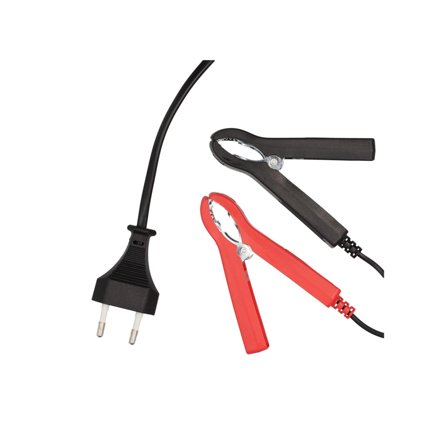 Cartrend Batterieladegerät DP 6.1: Polklemmen und Stecker für Autoelektrik.