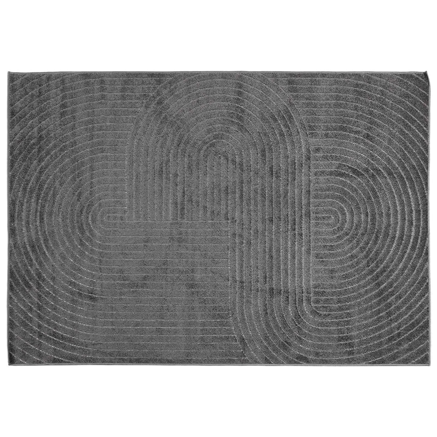 vidaXL Bereichsteppiche PALMERAS Anthrazit 230 x 160 cm Polyester 42022613