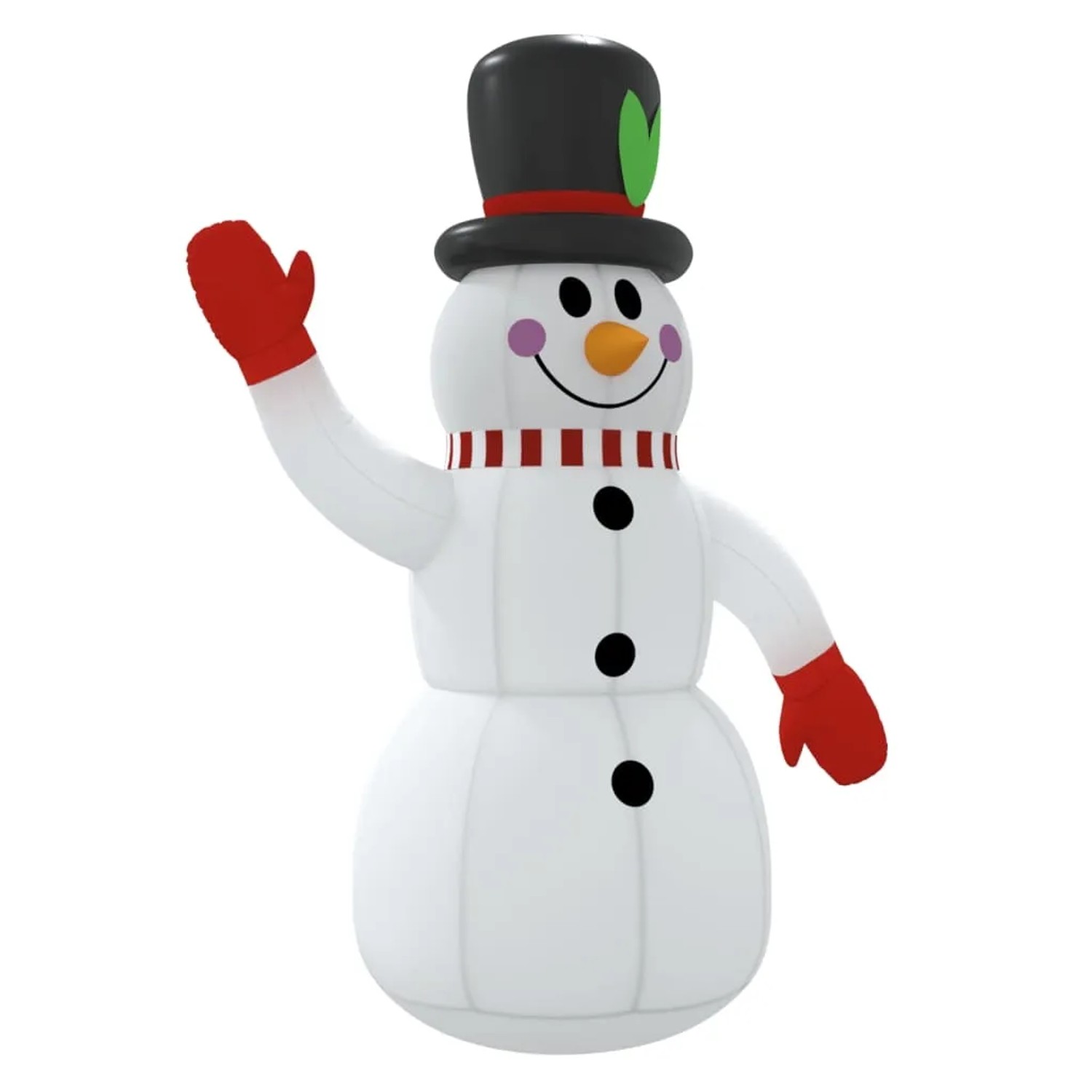 vidaXL Aufblasbarer Schneemann mit LEDs 300 cm 345369