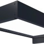 Palram Canopia Sophia 1.5 x 0.9 Vordach in Anthrazit mit klarer Acrylplatte.