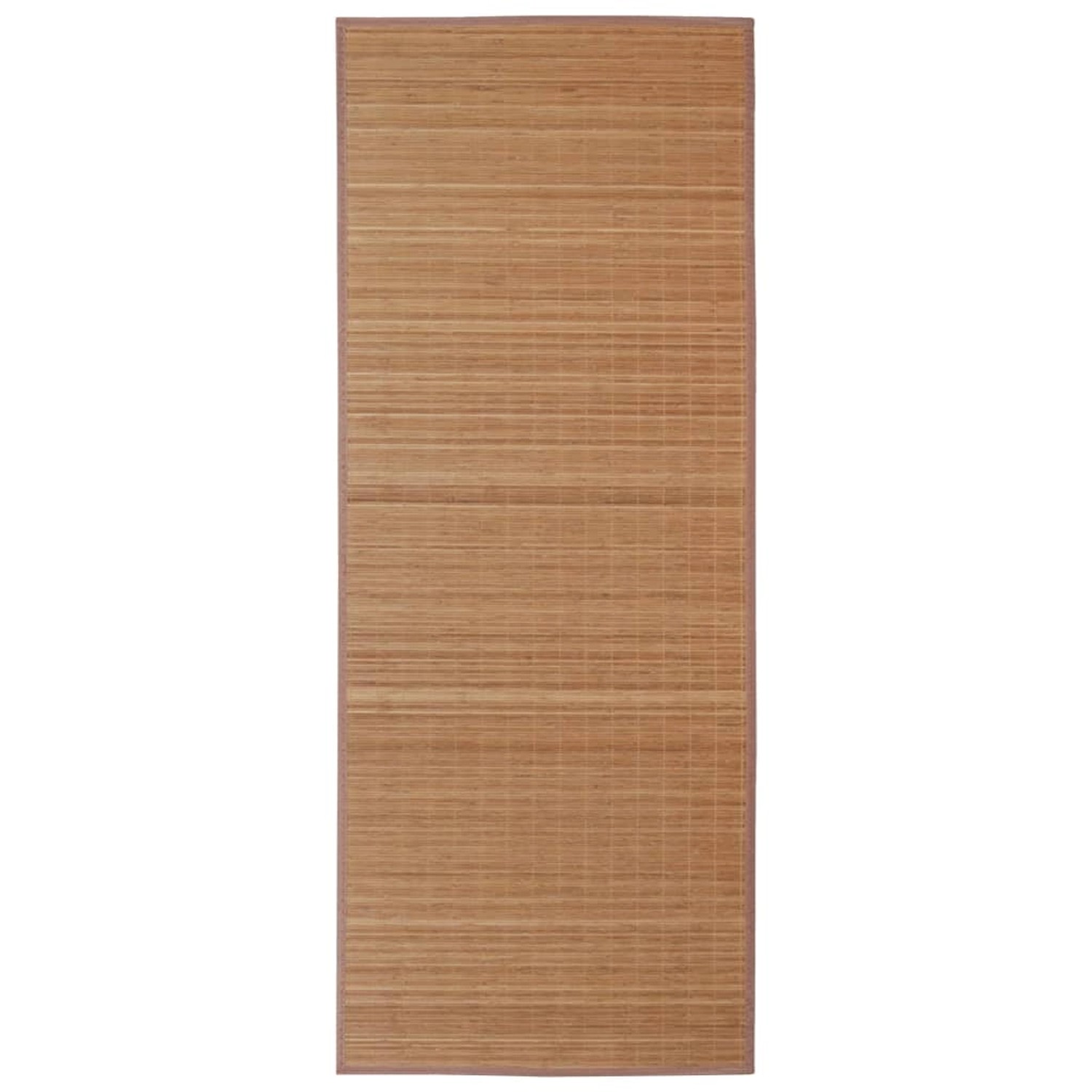 Rechteckig Brauner Bambusteppich 80 X 300 Cm günstig online kaufen