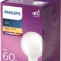 Philips LED-Leuchtmittel E27 in Globeform, 7W, warmweiß, in Produktverpackung.