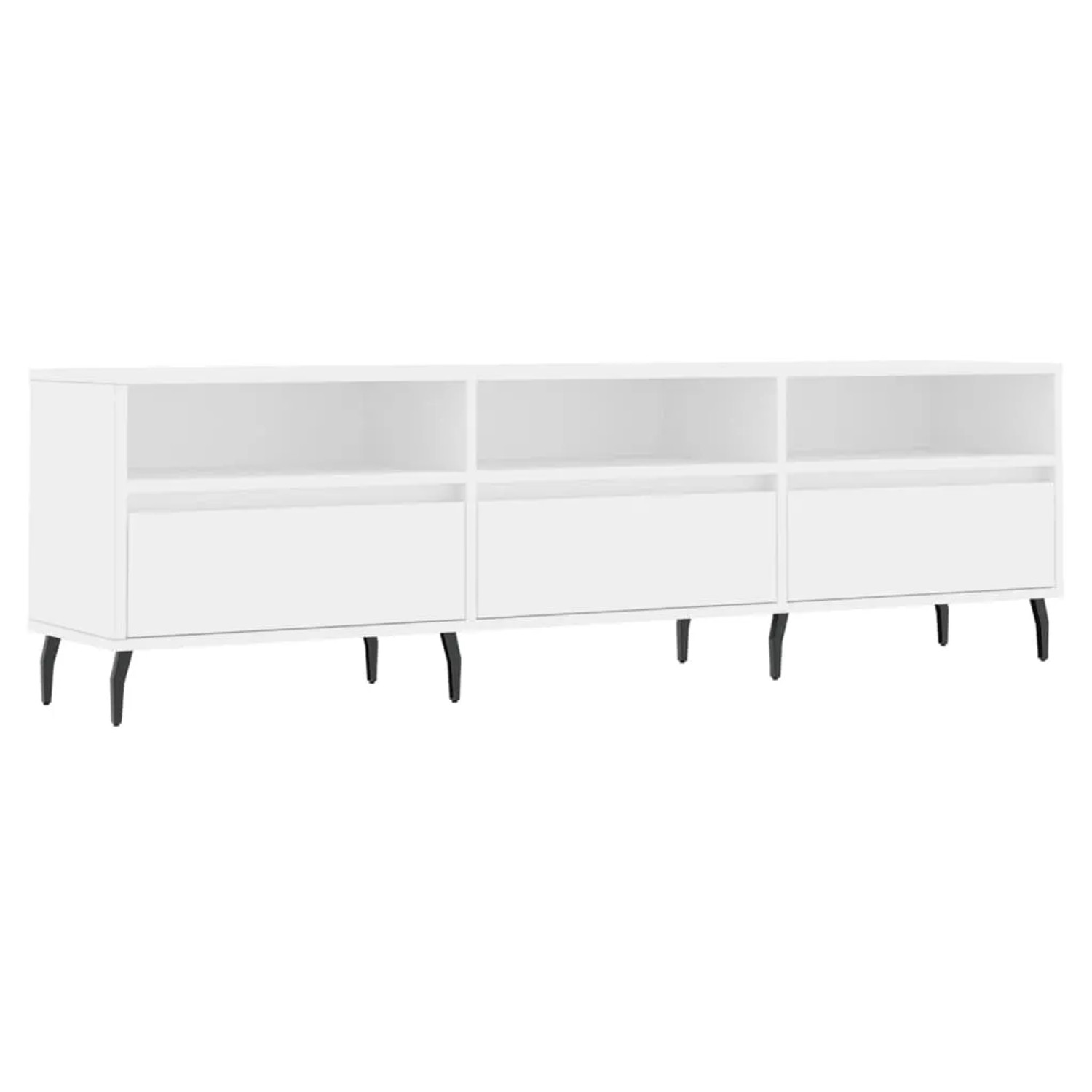 vidaXL TV-Schrank Weiß 150x30x44,5 cm Holzwerkstoff 831292 günstig online kaufen