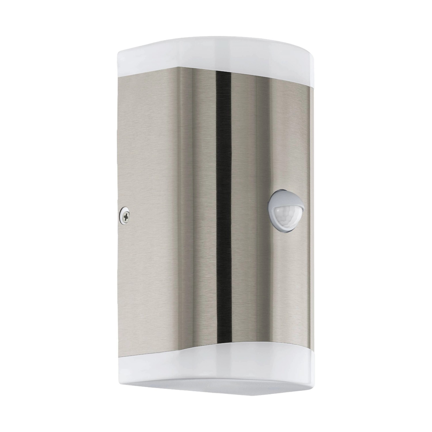EGLO LED Außen Wandleuchte m. Sensor CARPINERA Edelstahl 2-flammig GU10 IP4 günstig online kaufen